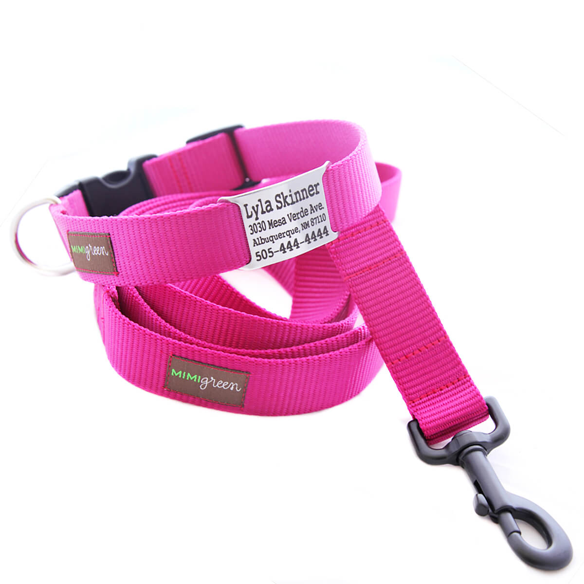 Pink Planes Dog Collar Custom Dog Collar Pet Accessories 