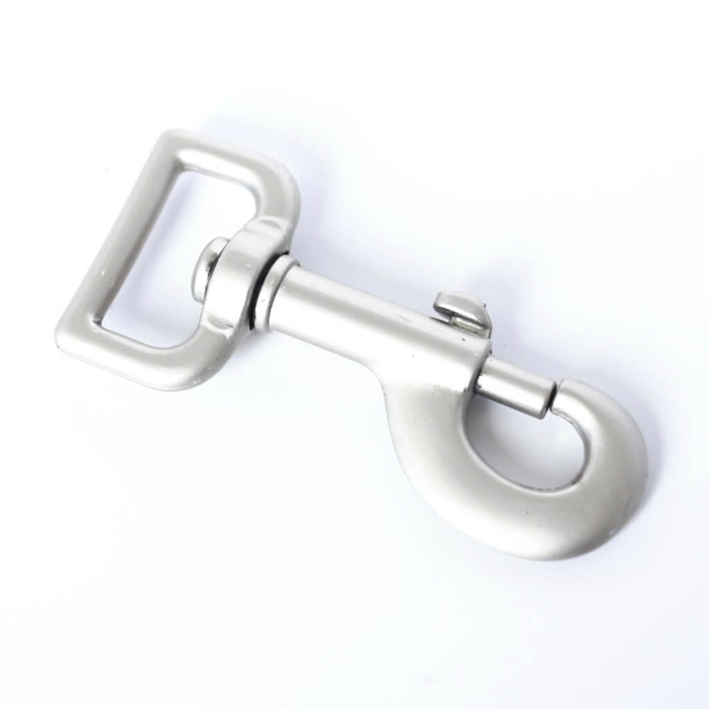 Brushed Metal Snap Hook