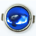 "Saphire" Dome Gem - Dark Blue