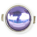 "Tourmaline" Dome Gem  - Light Purple