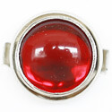 "Ruby" Dome Gem - Red