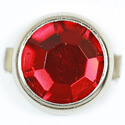 "Ruby" Faceted Gem - Red