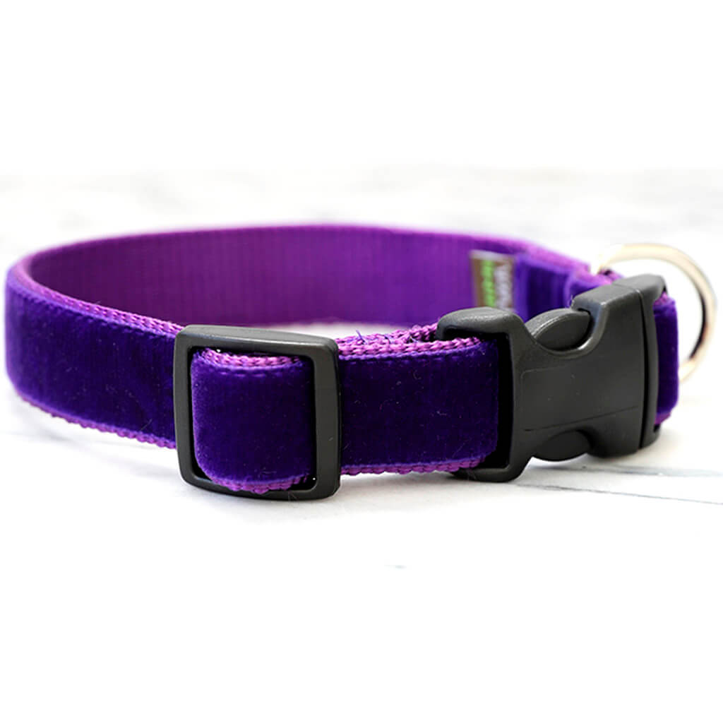 Velvet Dog Collars - Soft & Beautiful