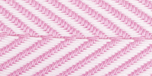 Herringbone Baby Pink