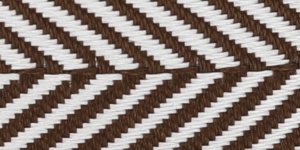 Herringbone Chocolate Brown