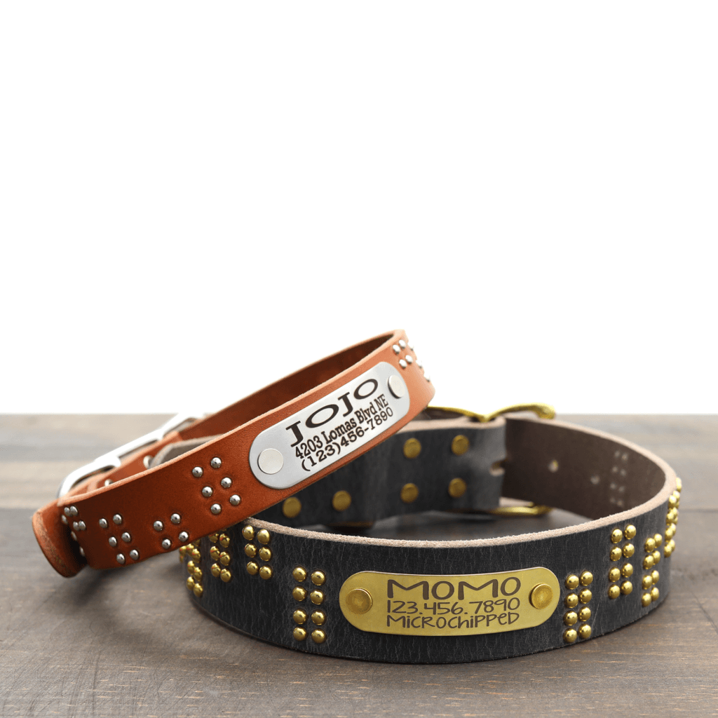 Leather Dog Collars - Custom, Personalized & Handmade