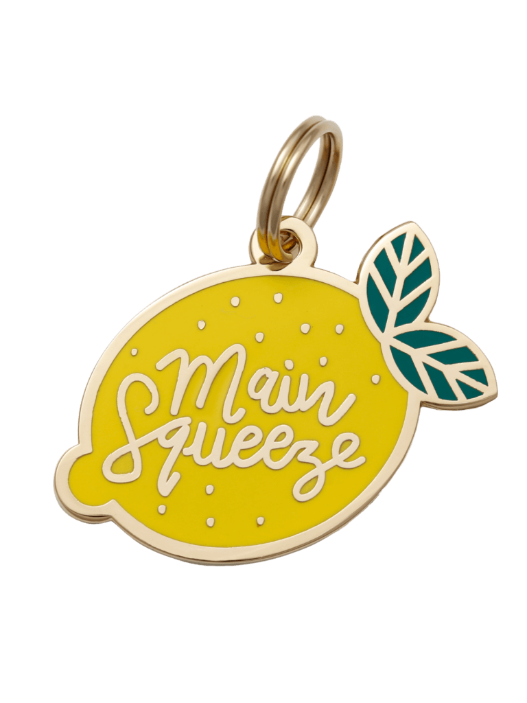 Engraved ID Tag - TwoT Lemon