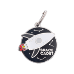 'Space Cadet' Rocket Dog ID Tag