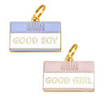 Good Boy & Good Girl Pet Name Tag