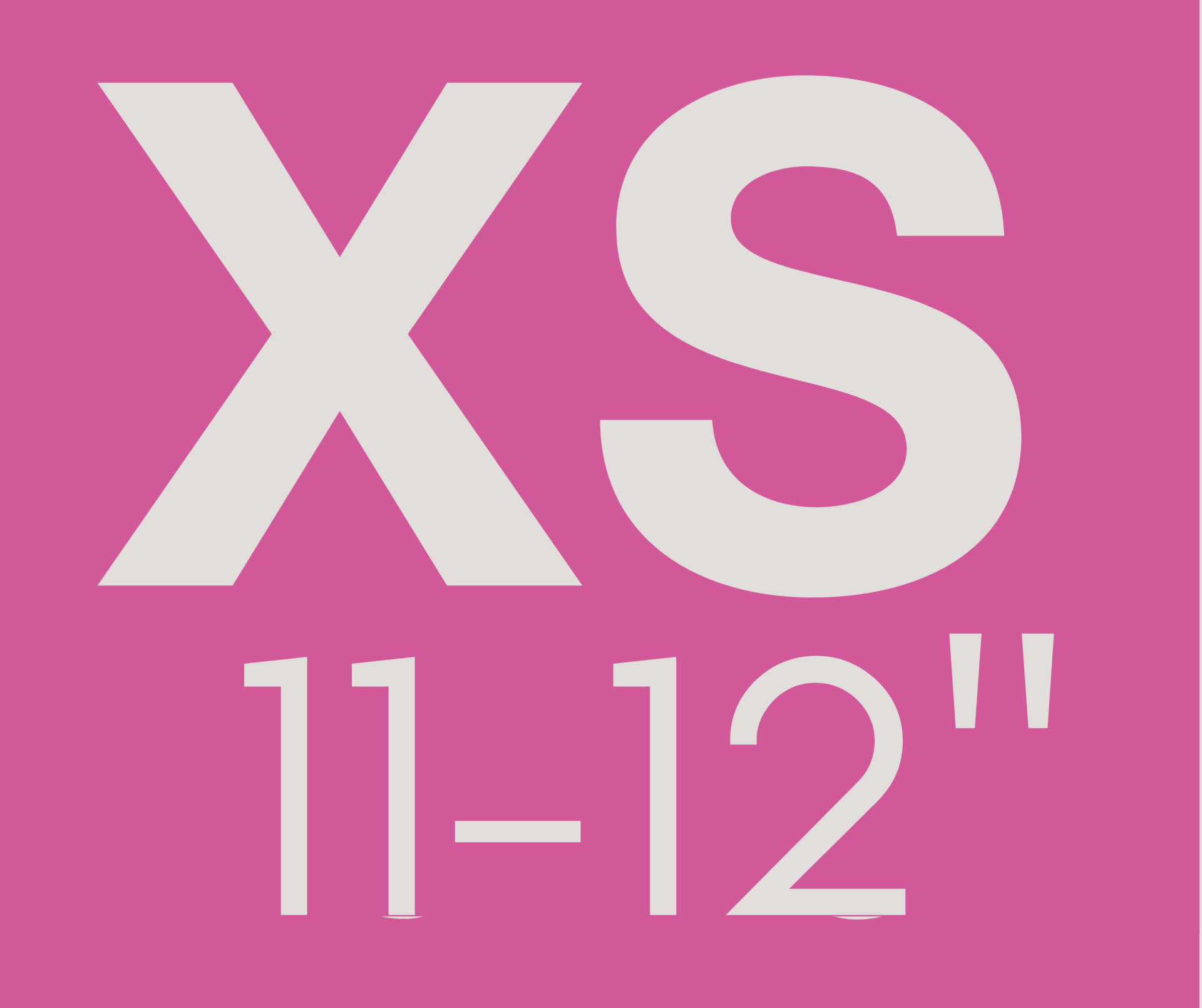 XSMALL -  11-12 INCHES