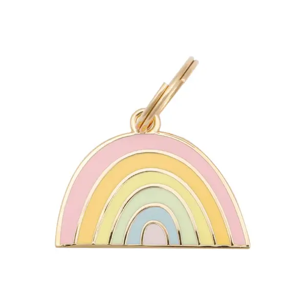 Engraved ID Tag - TwoT Rainbow